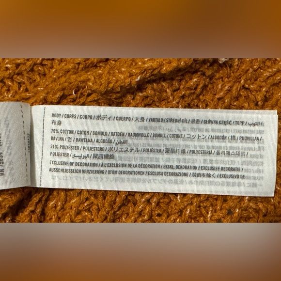 NEW Abercrombie & Fitch Women’s Open Front Knit Cardigan Caramel Brown Size S - Picture 8 of 11